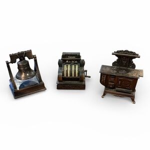 Highly Collectable Vintage Pencil Sharpeners Die Cast 2 Play Me 1 Unbranded Set